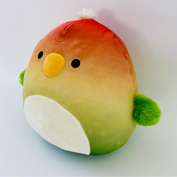 EUC Squishmallows Original LARGE size 13 inch Elliene The Parrot Collectible Toy - Picture 2 of 7